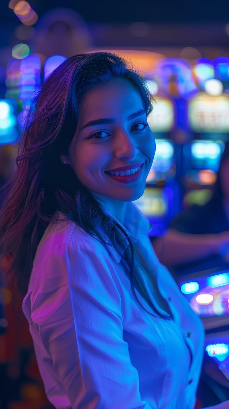 Studio dealer langsung Free Bet Blackjack di guugle88 dengan multi-kamera dan tampilan kartu real-time